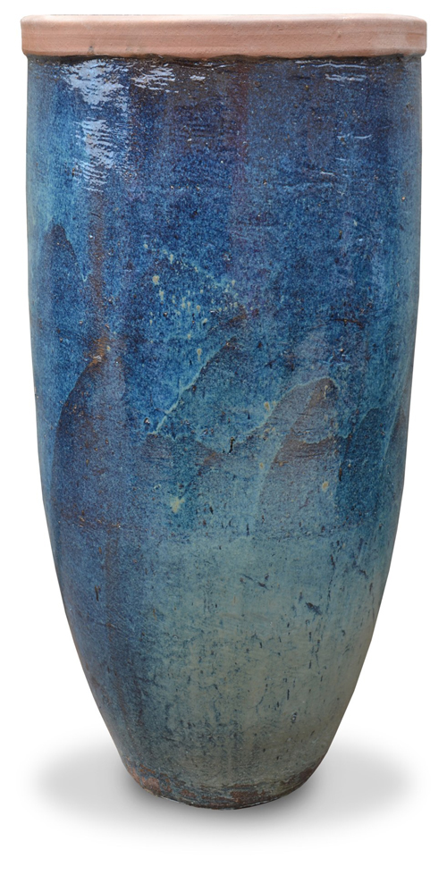 Large Glazed Urn, Tall Ceramic Urn