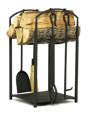 Wrought Iron Fireplace Wood Holder