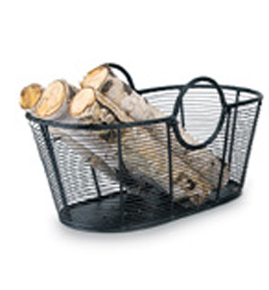 Wrought Iron Fireplace Wood Holder