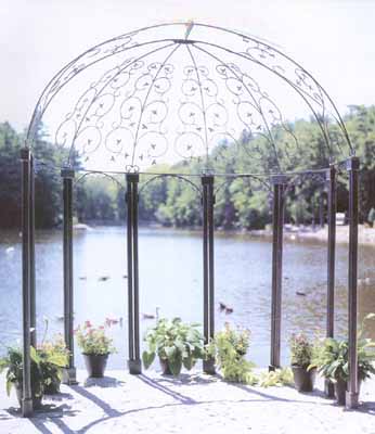 Wrought Iron Garden Pavilions