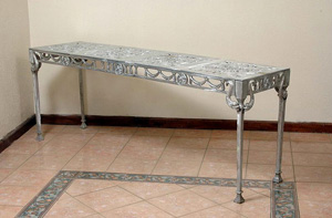 Cast Aluminum Garden Patio Furniture Dolphin Chair