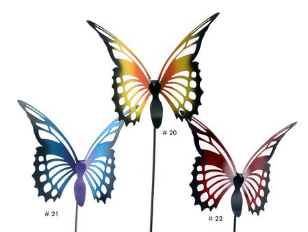 Butterfly Garden Stakes