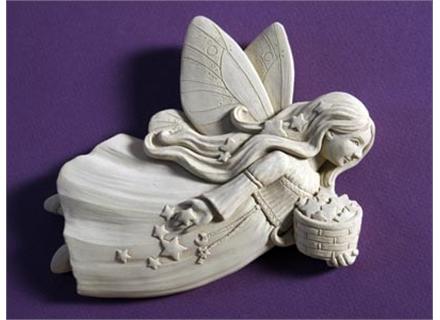 Star Duster Fairy Stone Plaque Sculpture