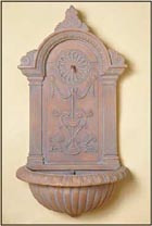 Cast Stone Wall Fountain