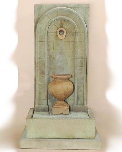 Garden Fountains, Cast Stone Garden Fountain Cast Stone Wall Fountain Garden-Fountain
