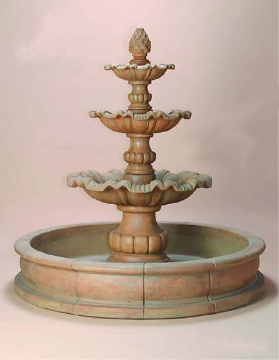 Garden Fountain,  Garden Fountain, Cast Stone Garden Fountain Garden Fountain Isola 3 tier fountain