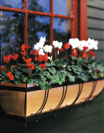 Copper Windowbox