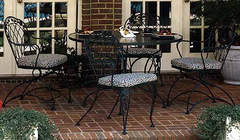 Wrought Iron Garden and Patio Furniture