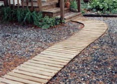 Wooden Decks, Walkways and Mats