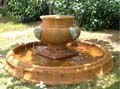 fountain with pool
