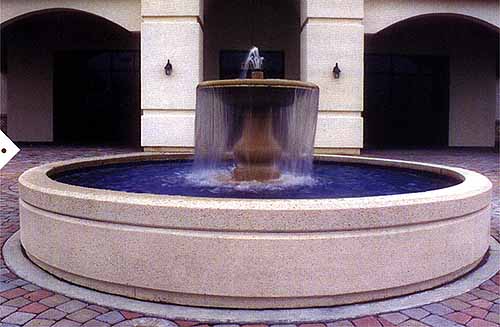  Garden Fountain, Cast Stone Garden Fountain, Architectural Fountain