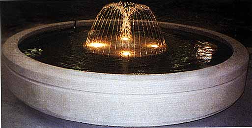 Garden Fountain, Cast Stone Garden Fountain, Architectural Fountain