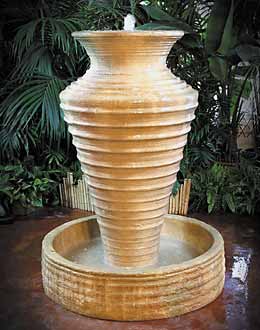 Contemporary Cast Stone Fountains