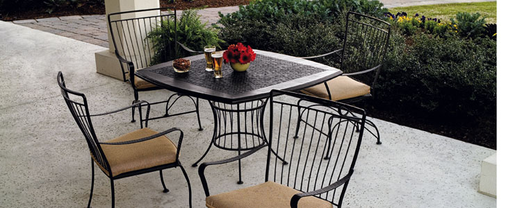 Easton Wrought Iron Furniture by Woodard