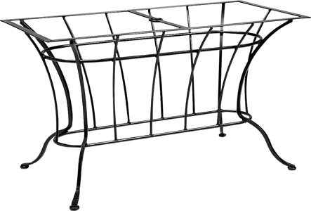 Wrought Iron Dining Table  Frame  by Woodard 