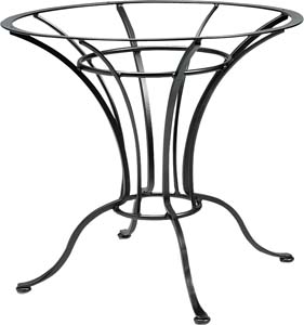 Wrought Iron Dining Table  Frame  by Woodard 
