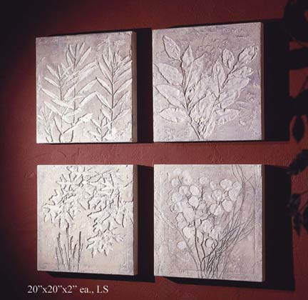 Wall Plaques made of lightweight resin
