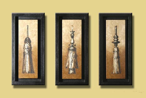 Wall Plaques made of lightweight resin