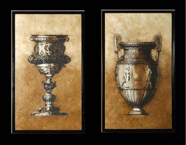 Wall Plaques made of lightweight resin