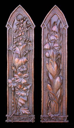 Wall Plaques made of lightweight resin