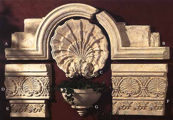 Wall Plaques, Shell Wall Set